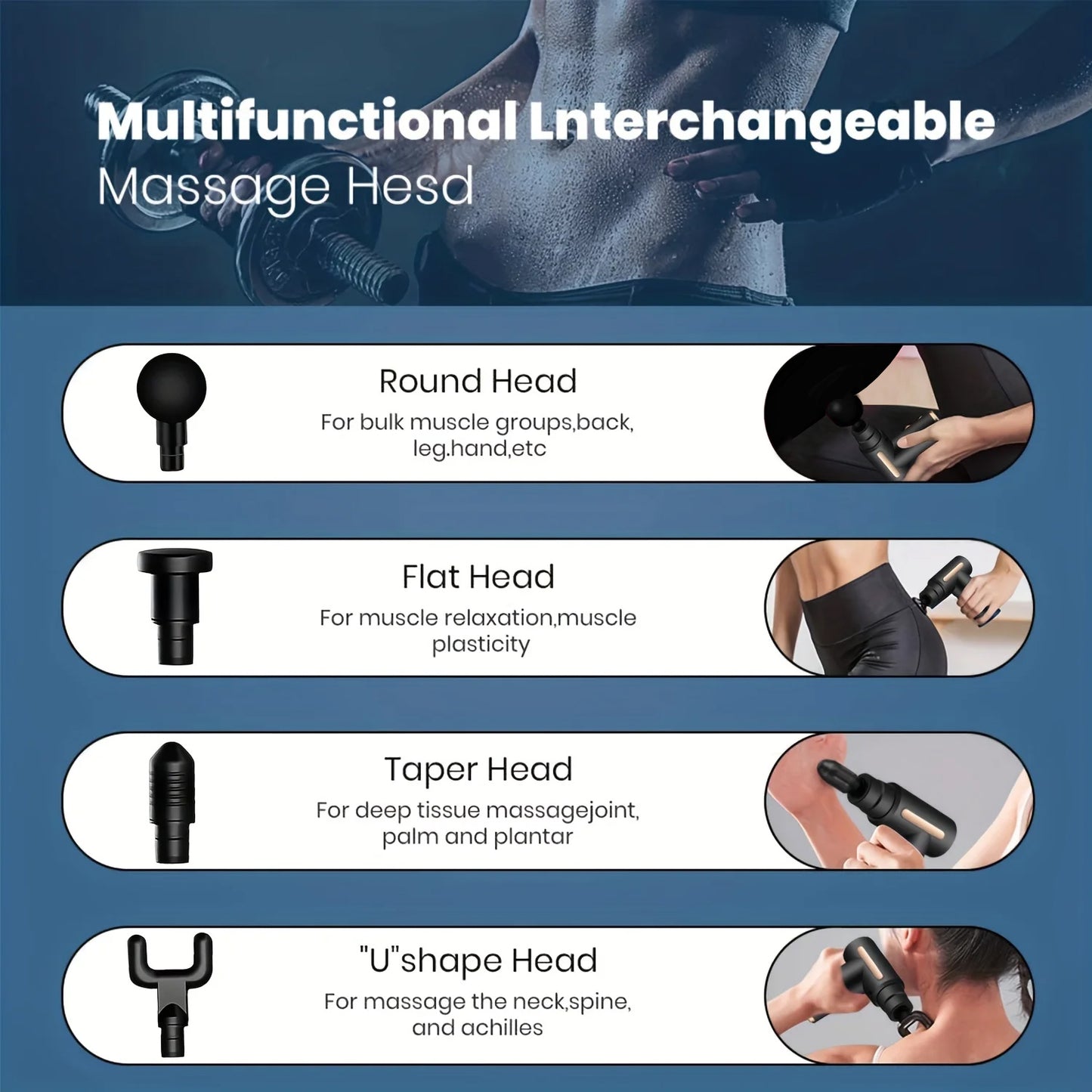 Rechargeable electric full body massager relaxation ( primium)